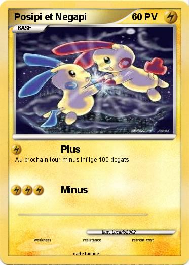 Pokemon Posipi et Negapi