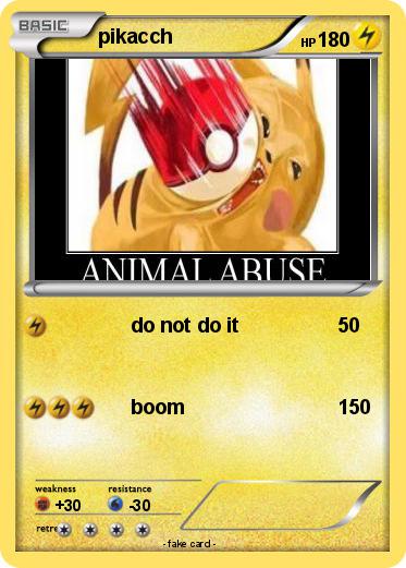 Pokemon pikacch