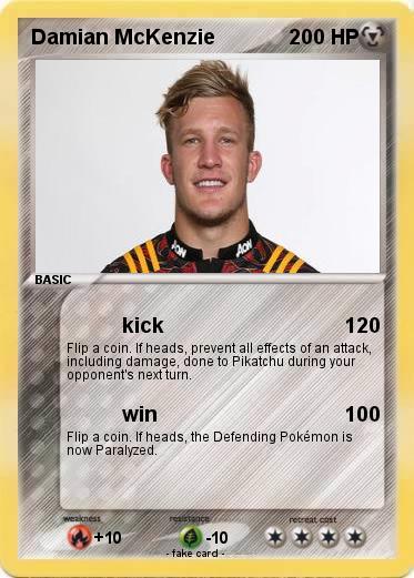 Pokemon Damian McKenzie