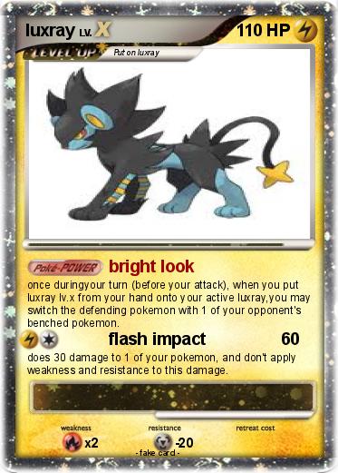 Pokemon luxray