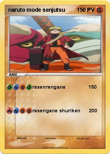 Pokemon naruto mode senjutsu