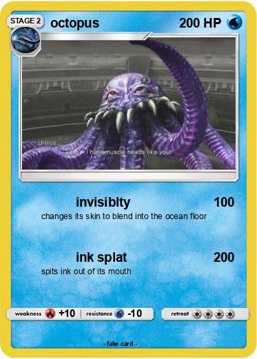 Pokemon octopus