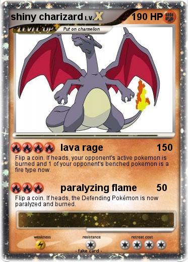 Pokemon shiny charizard