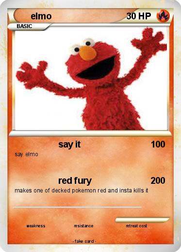 Pokemon elmo