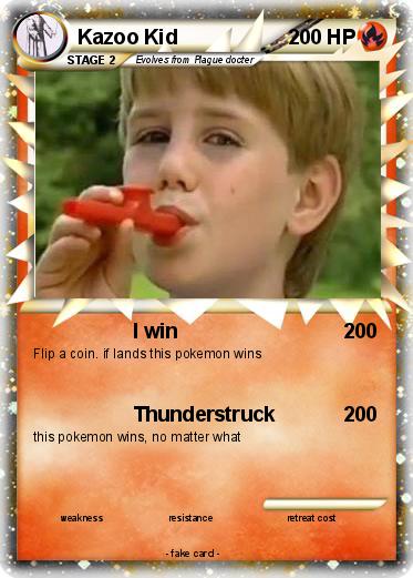 Pokemon Kazoo Kid