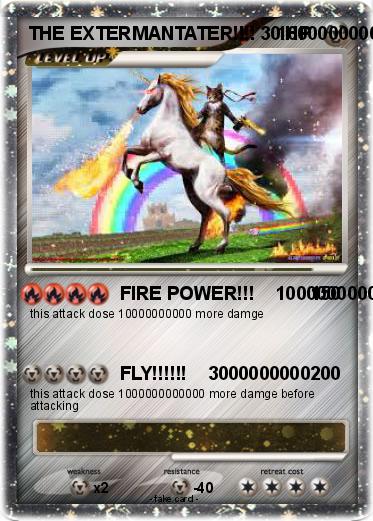 Pokemon THE EXTERMANTATER!!!!    10000000000000090000000000000