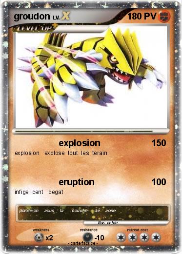 Pokemon groudon