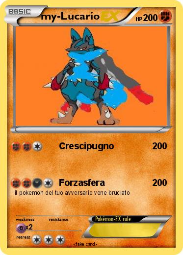 Pokemon my-Lucario