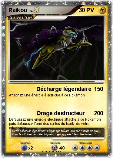 Pokemon Raikou