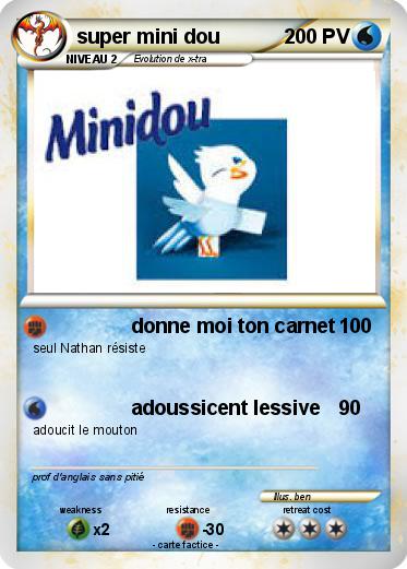 Pokemon super mini dou