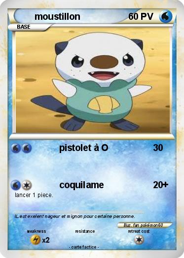 Pokemon moustillon