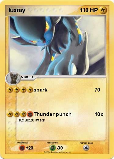 Pokemon luxray