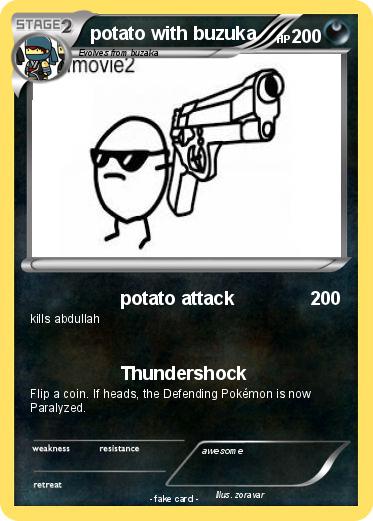 Pokemon potato with buzuka