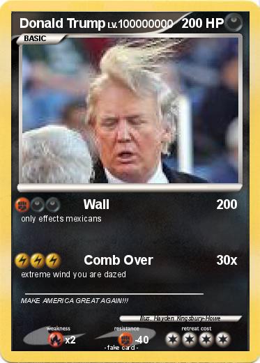 Pokemon Donald Trump