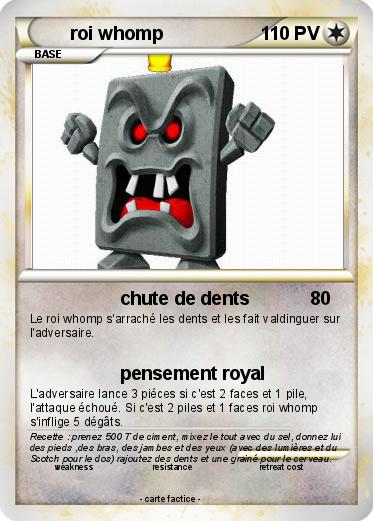 Pokemon roi whomp