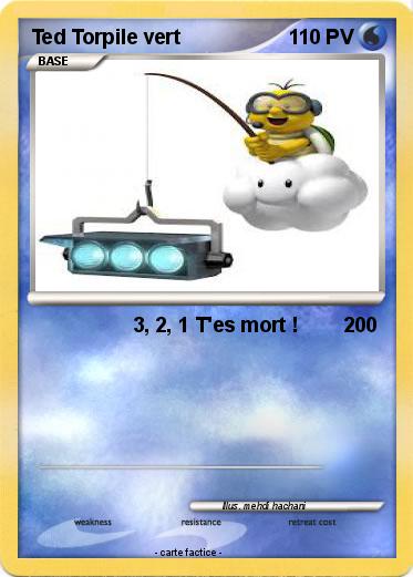 Pokemon Ted Torpile vert