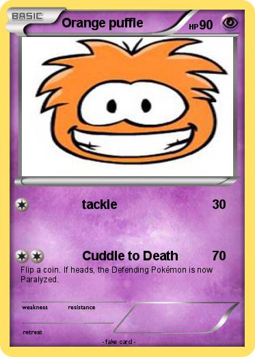 Pokemon Orange puffle