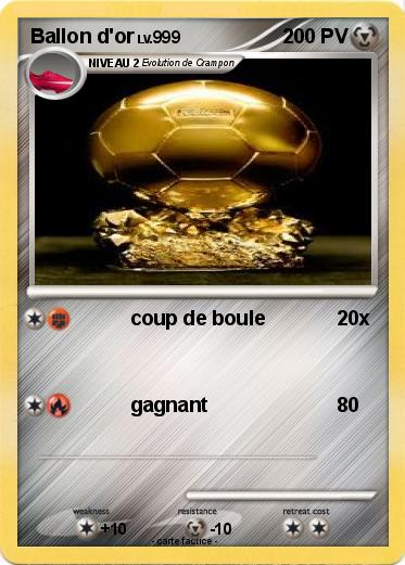 Pokemon Ballon d'or