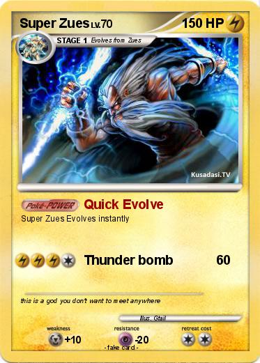 Pokemon Super Zues
