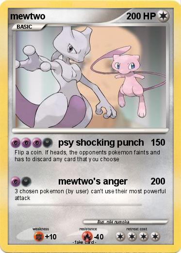 Pokemon mewtwo