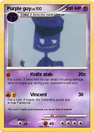 Pokemon Purple guy