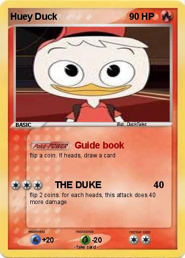 Pokemon Huey Duck