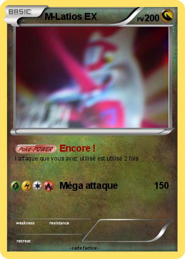 Pokemon M-Latios EX
