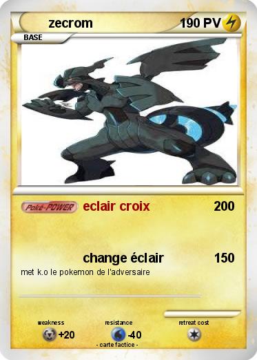Pokemon zecrom