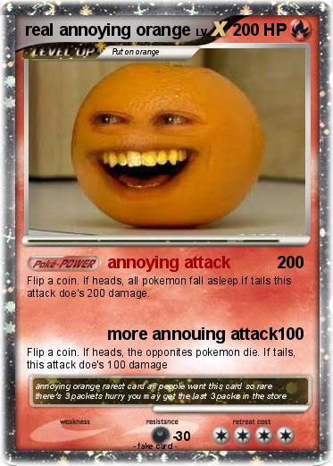 Pokemon real annoying orange