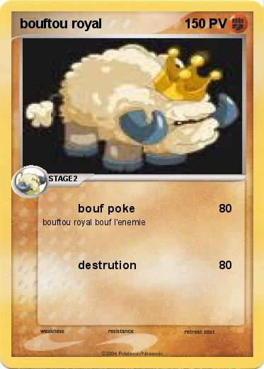 Pokemon bouftou royal