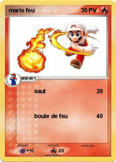 Pokemon mario feu