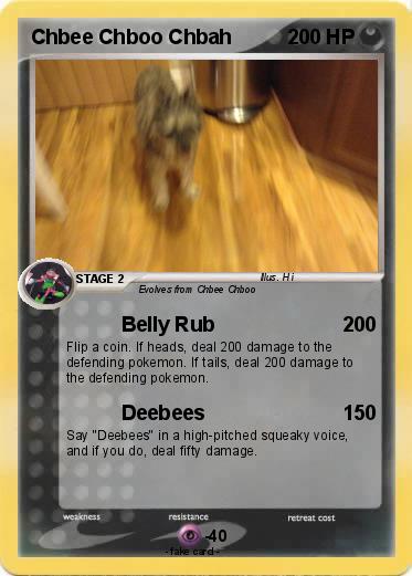 Pokemon Chbee Chboo Chbah