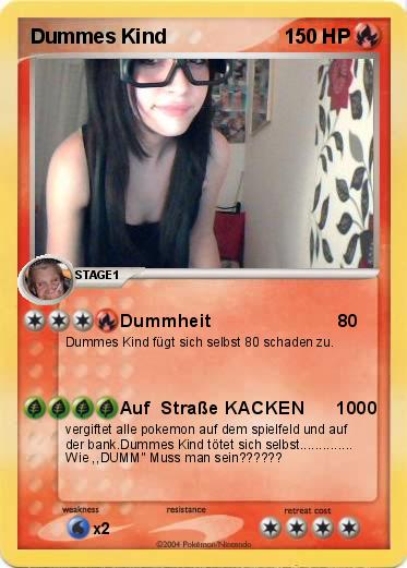 Pokemon Dummes Kind
