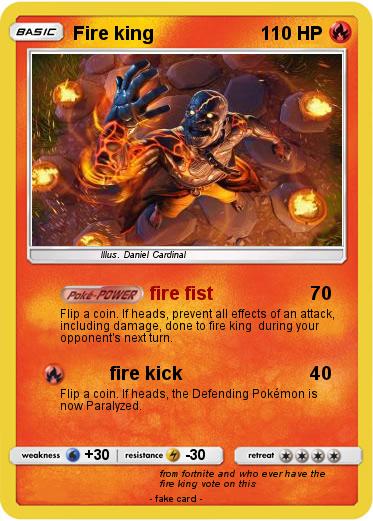 Pokemon Fire king