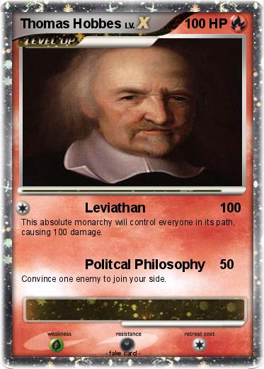 Pokemon Thomas Hobbes