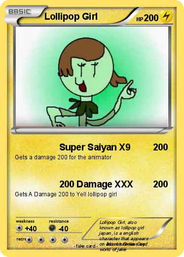 Pokemon Lollipop Girl