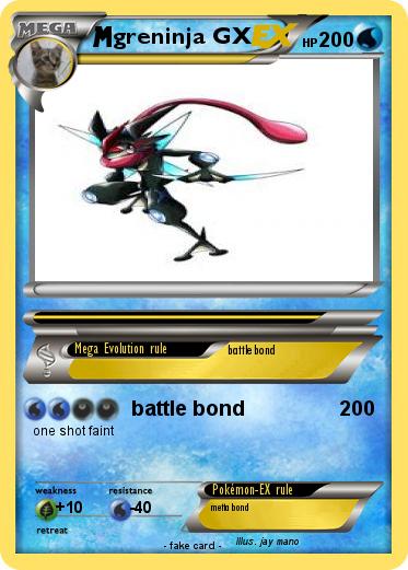 Pokemon greninja GX