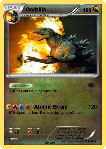 Pokemon Godzilla