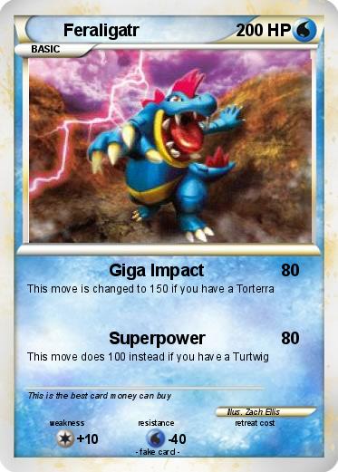 Pokemon Feraligatr