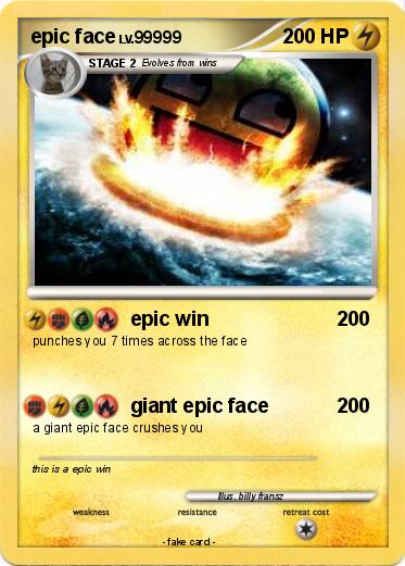 Pokemon epic face