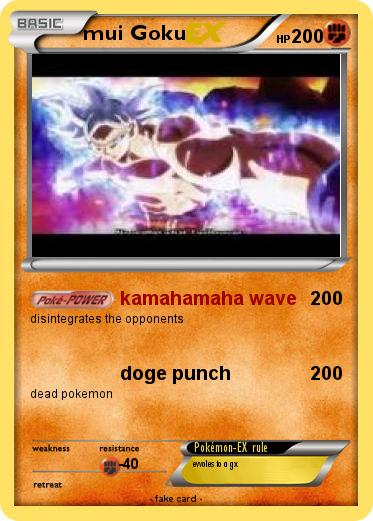 Pokemon mui Goku