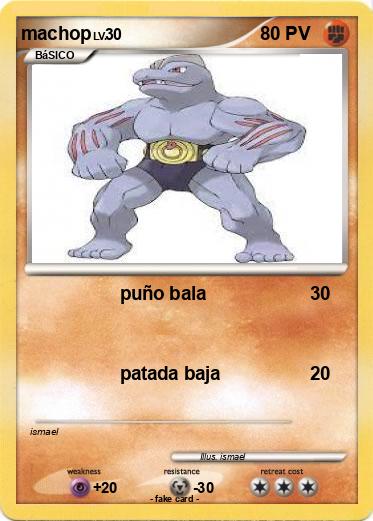 Pokemon machop