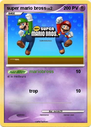 Pokemon super mario bross