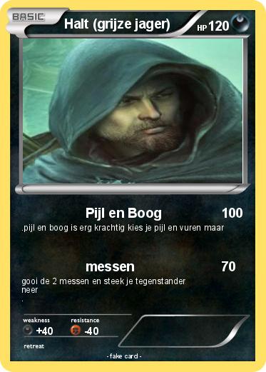 Pokemon Halt (grijze jager)