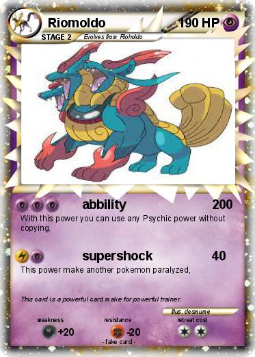 Pokemon Riomoldo