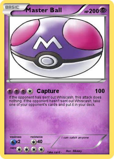 Pokemon Master Ball