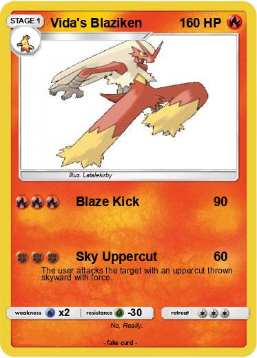 Pokemon Vida's Blaziken