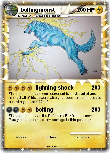Pokemon boltingmonst