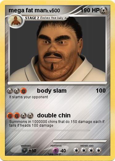 Pokemon mega fat man