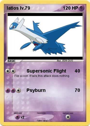 Pokemon latios lv.79